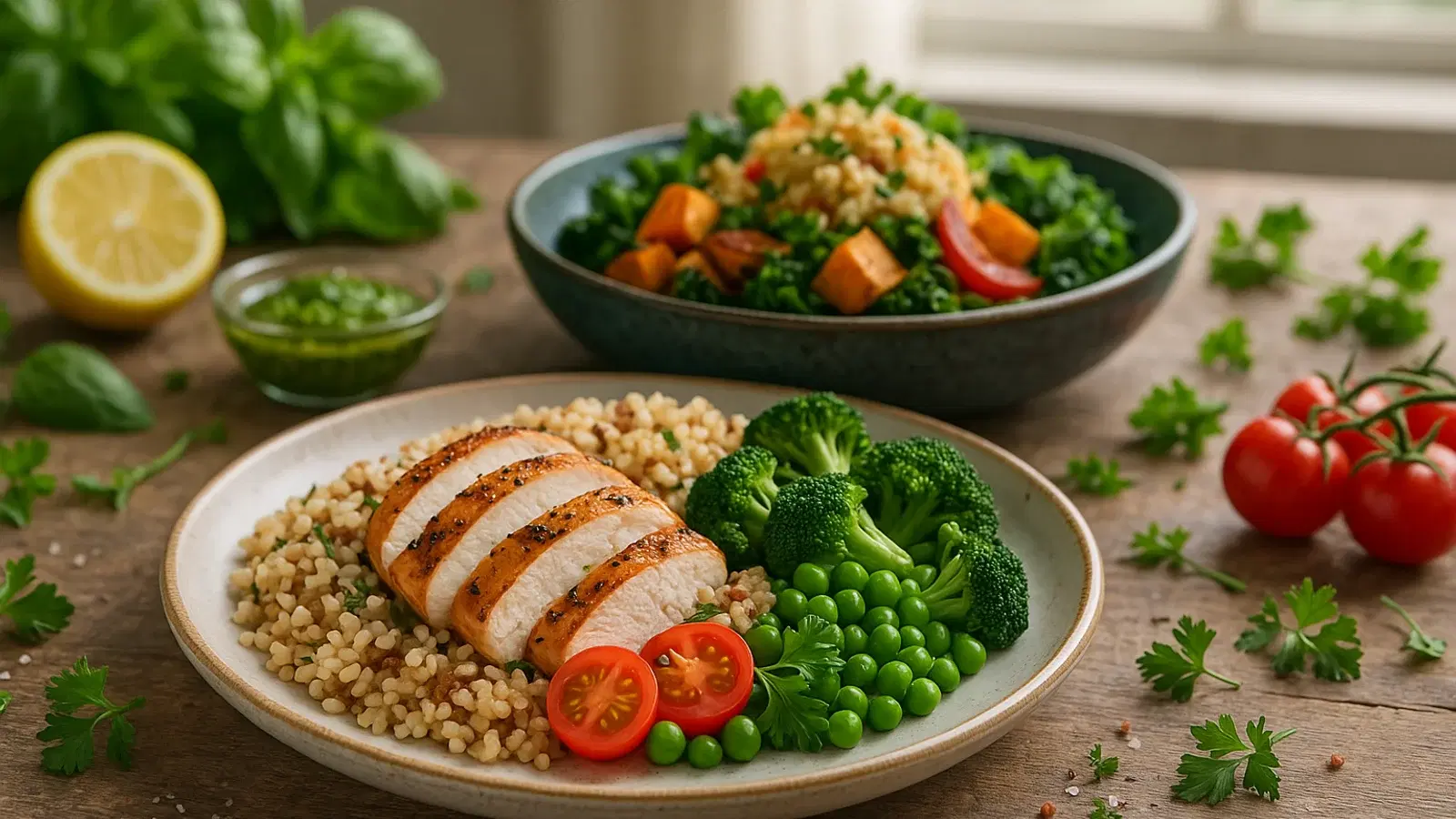 Healthy Recipes recipe category hero image