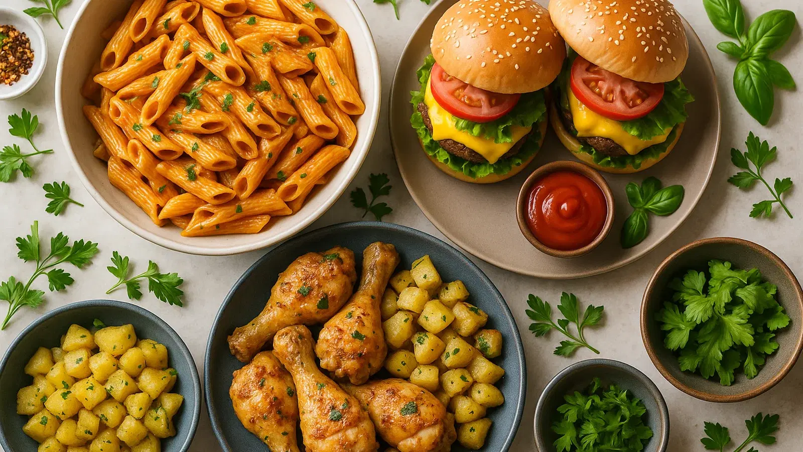 Family-Friendly Meals recipe category hero image