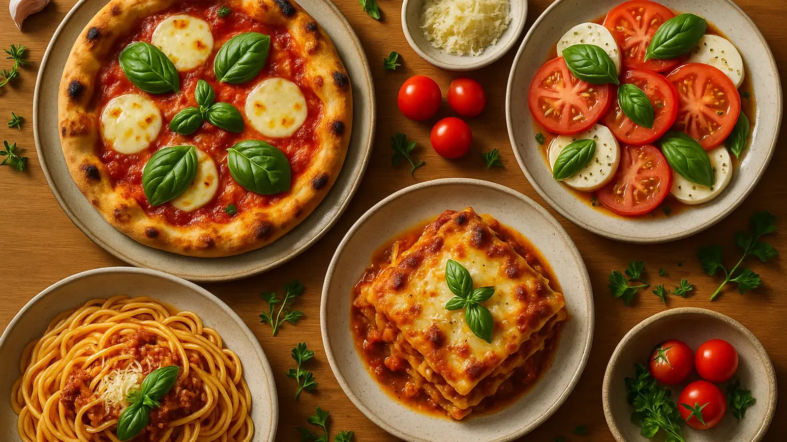 Italian Classics recipe collection hero image