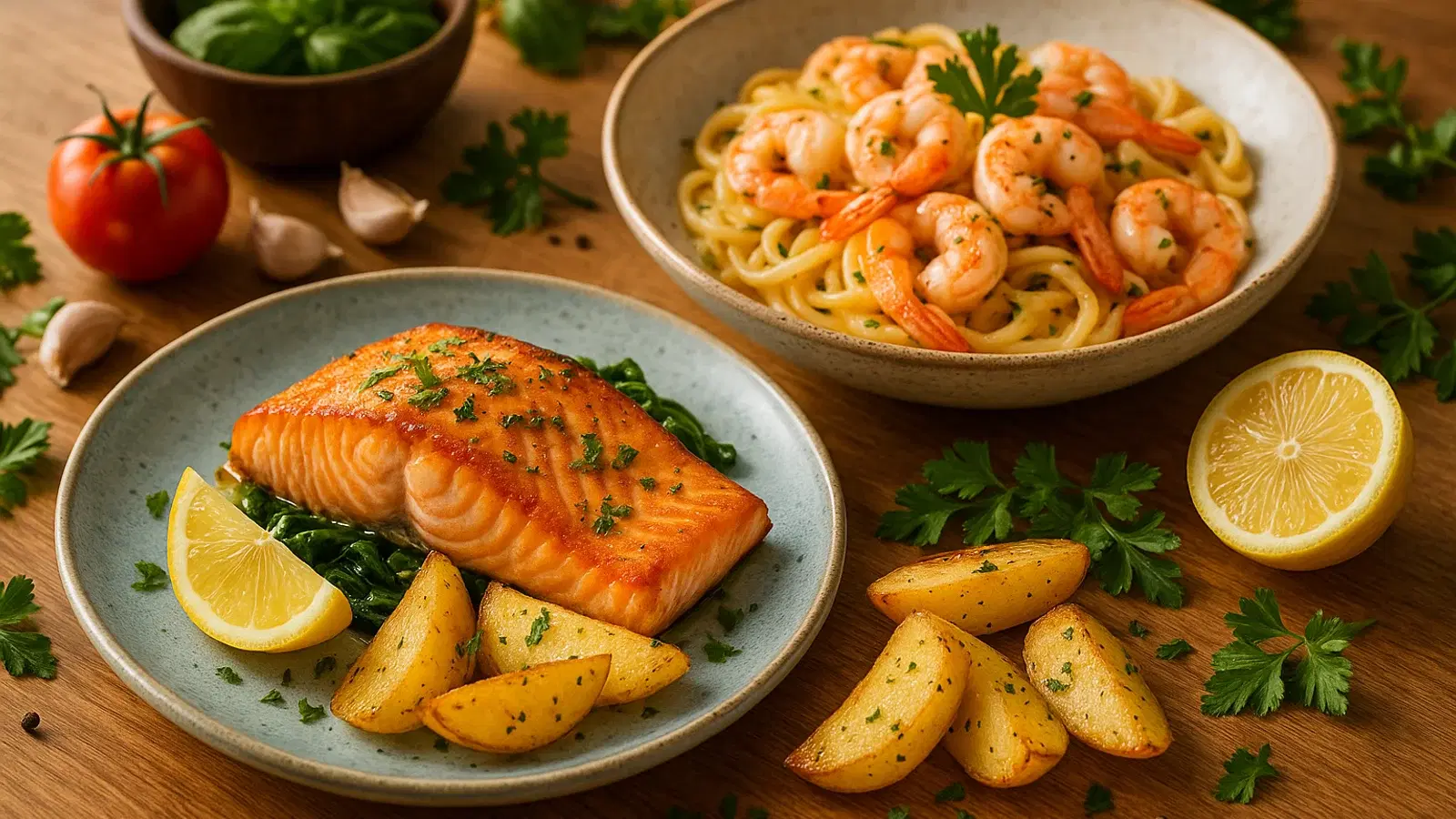 Recettes de Fruits de Mer recipe category hero image