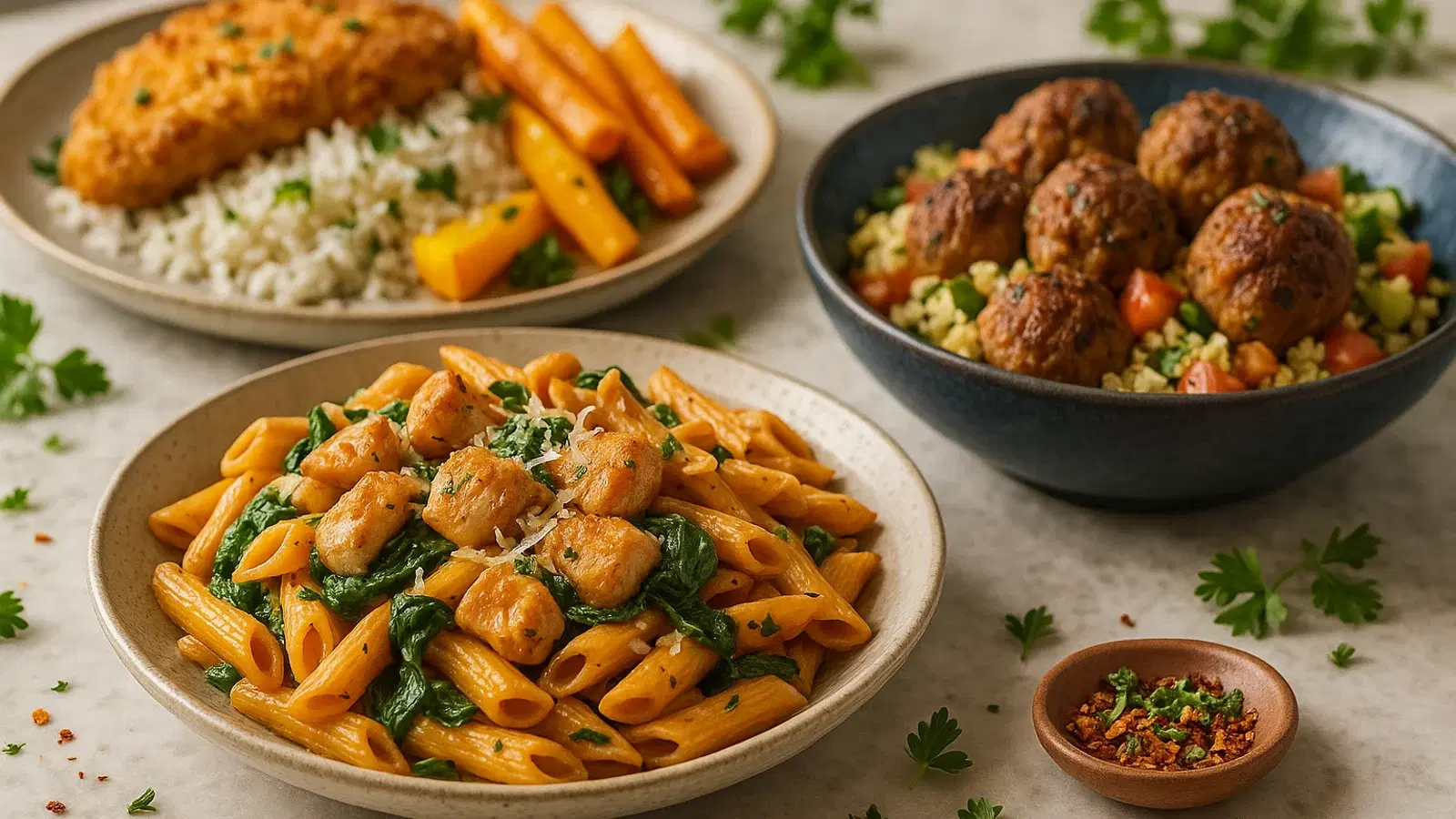 Recettes Faciles recipe category hero image