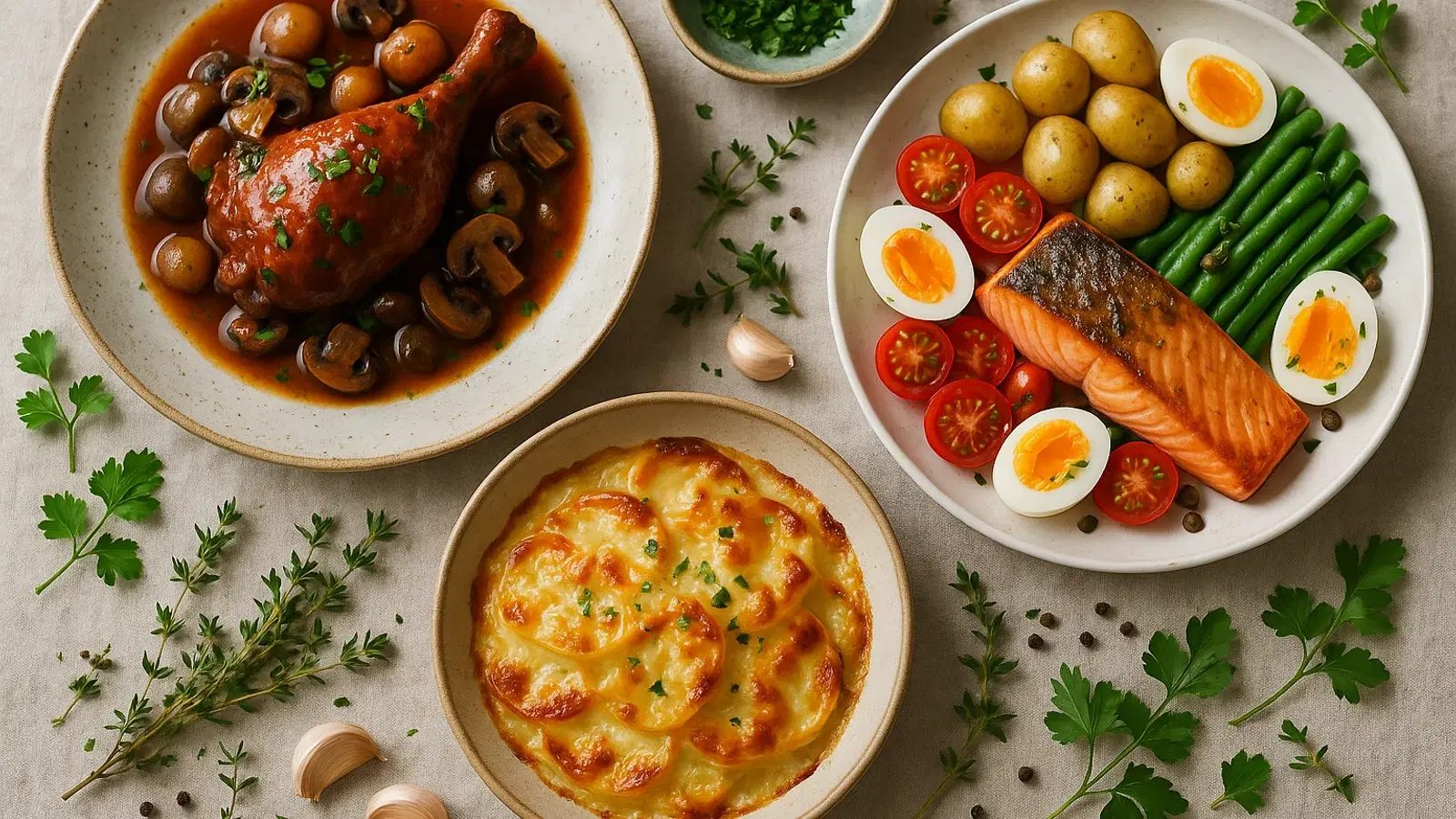 Classiques Français recipe collection hero image