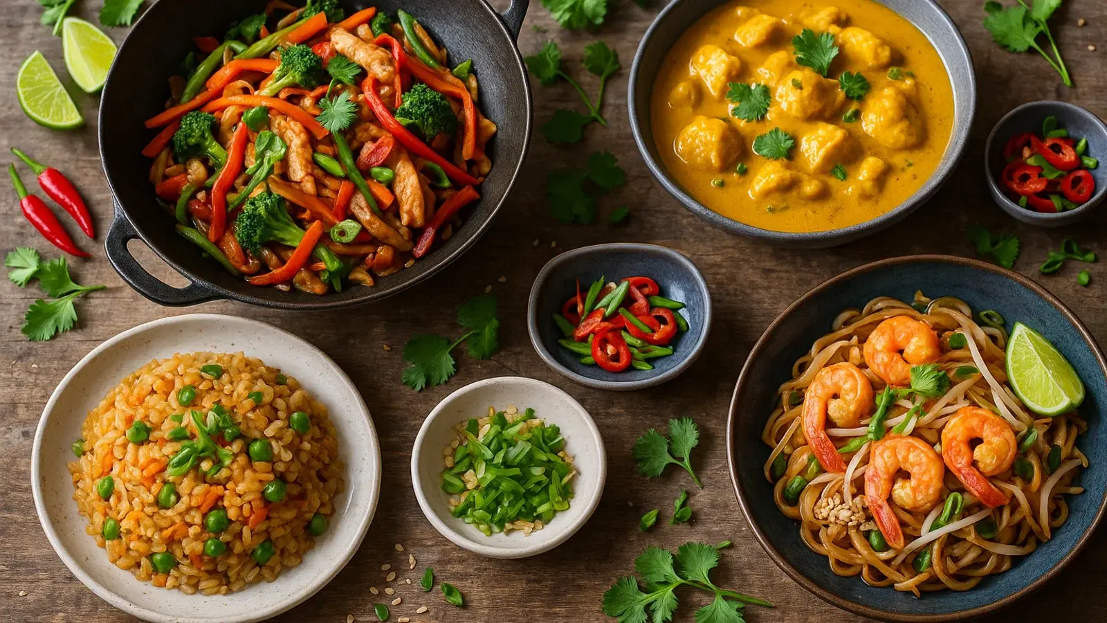 Saveurs Asiatiques recipe collection hero image